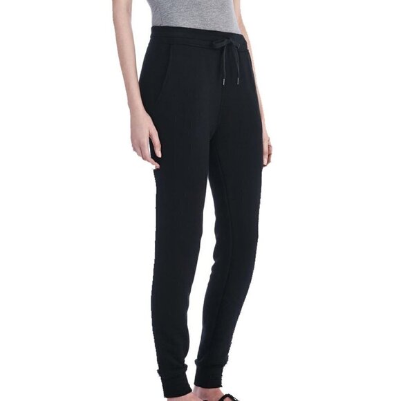 Alexander Wang Black Track Pants Joggers Sz XS - Picture 1 of 9